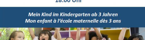 Anmeldung zum Info-Abend / Incription pour la réunion d’information