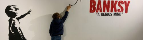 Die Schüler der CE1 auf Entdeckungsreise zu Banksys Geheimnissen